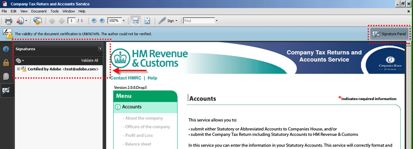 Screen showing Step 2